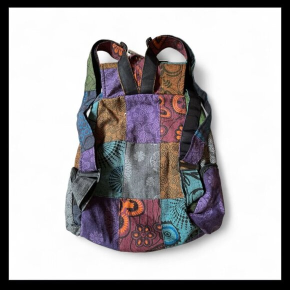 Kathmandu Imports Patchwork Backpack Daypack NWT - Picture 2 of 6